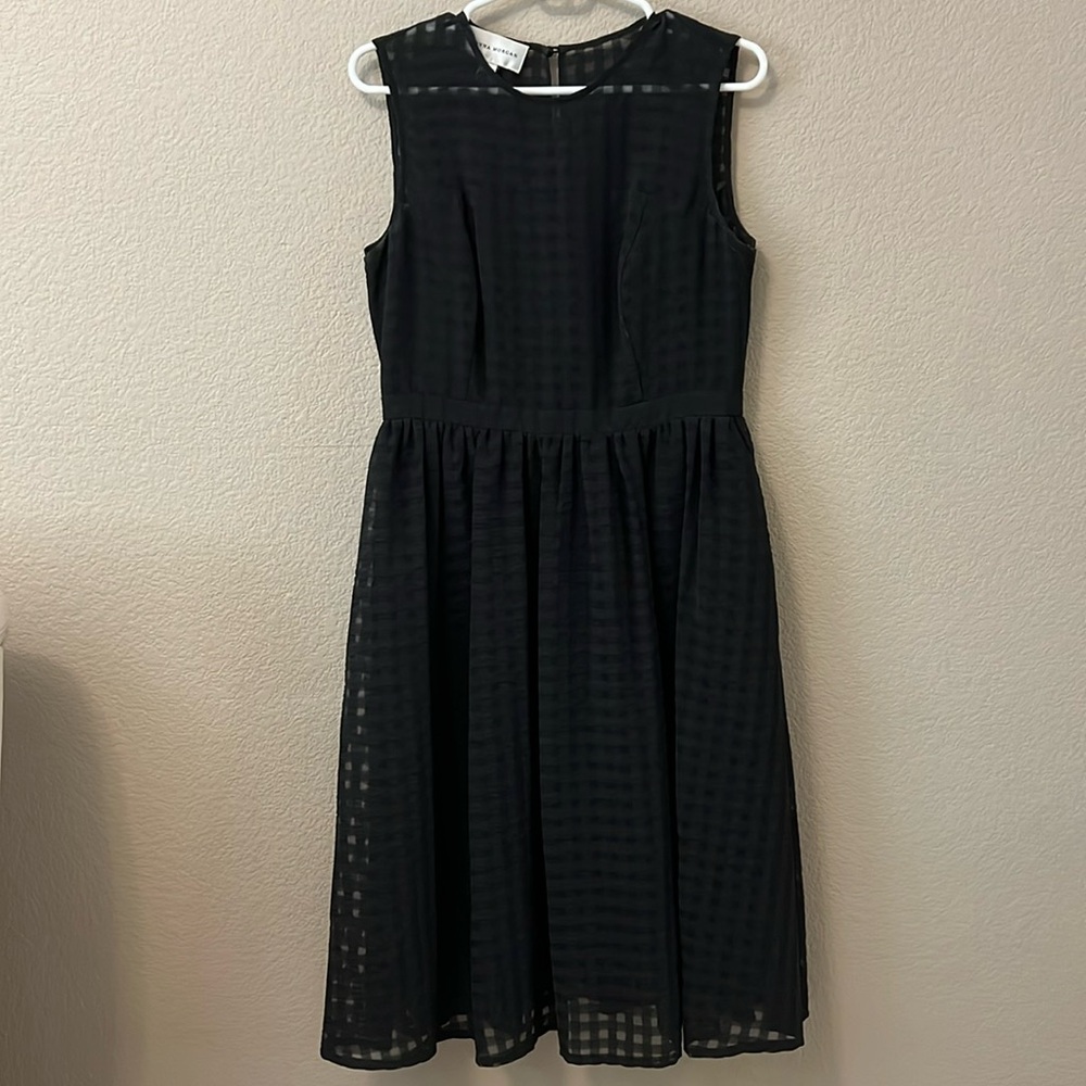 Donna Morgan Windowpane dress